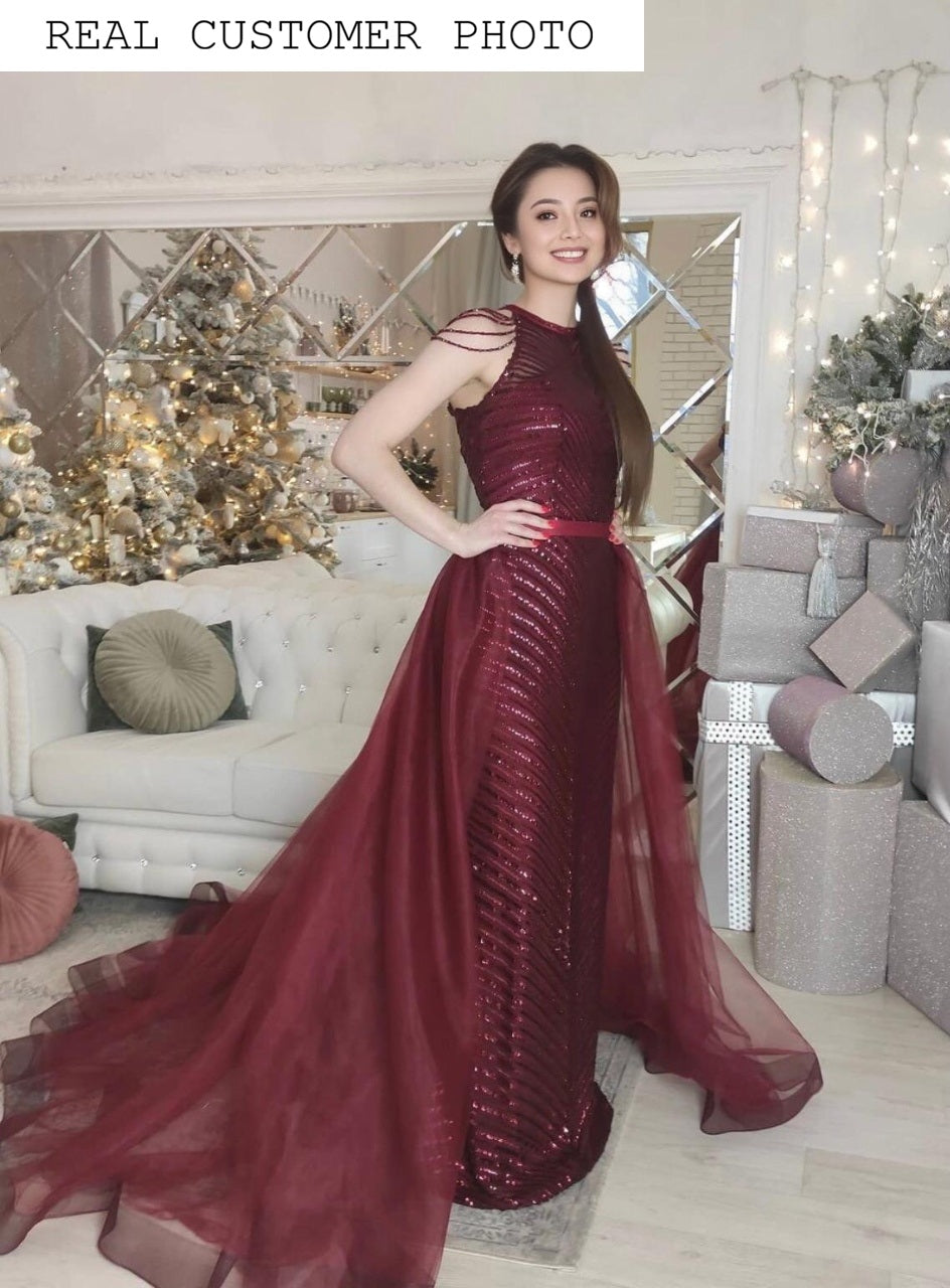 KatrinFAVORboutique-Beaded shoulder dress Alternative outfits for weddings