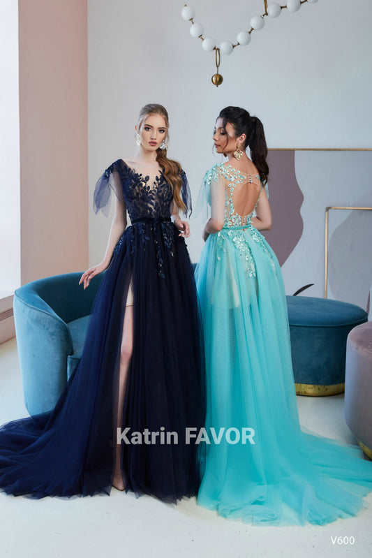 KatrinFAVORboutique-Tulle formal dress Alternative wedding dress