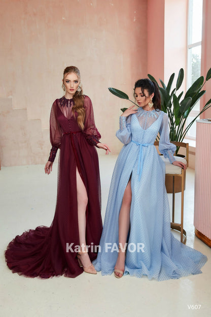 KatrinFAVORboutique-Bishop sleeve fairy evening gown