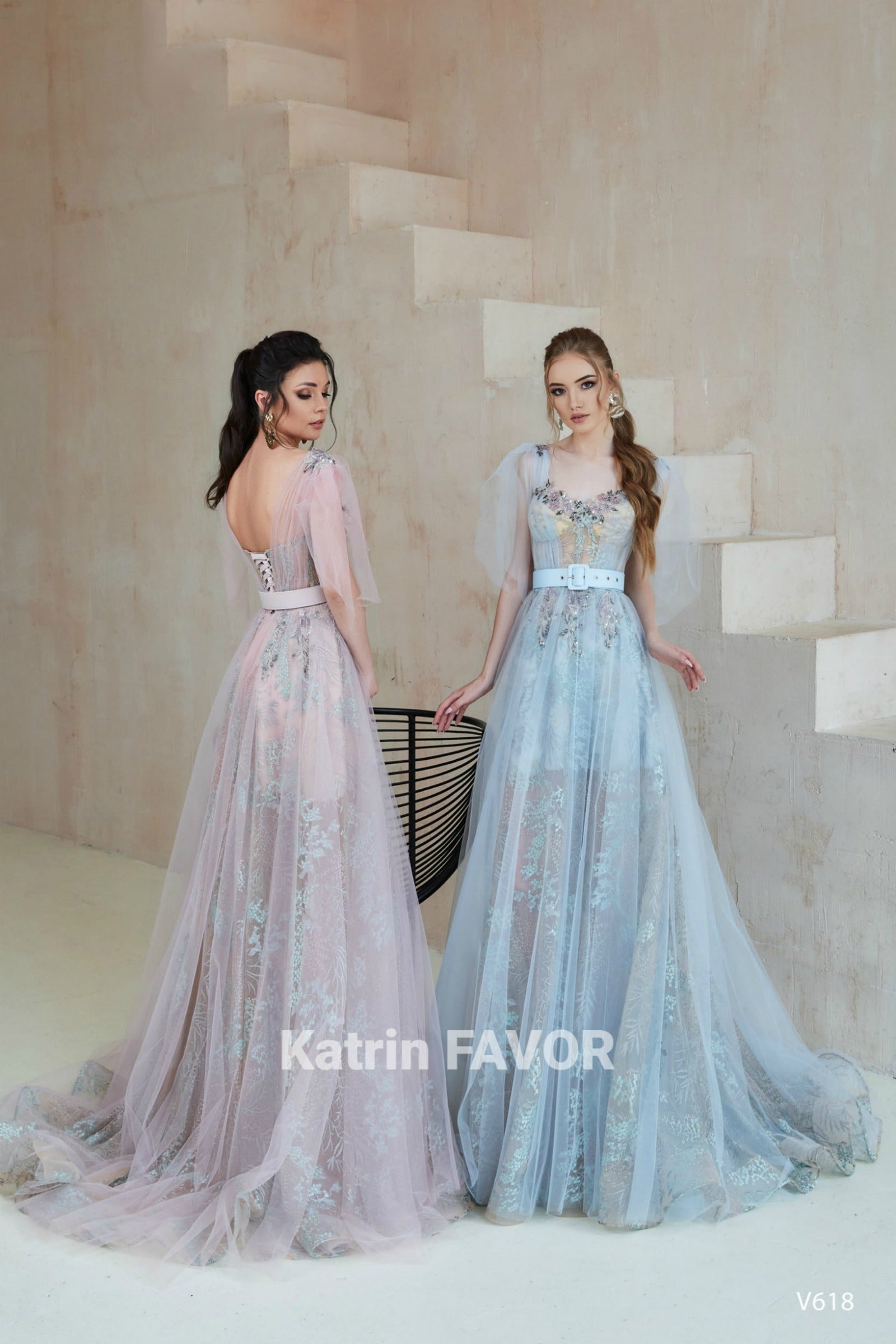 KatrinFAVORboutique-Floral embroidered cottagecore dress
