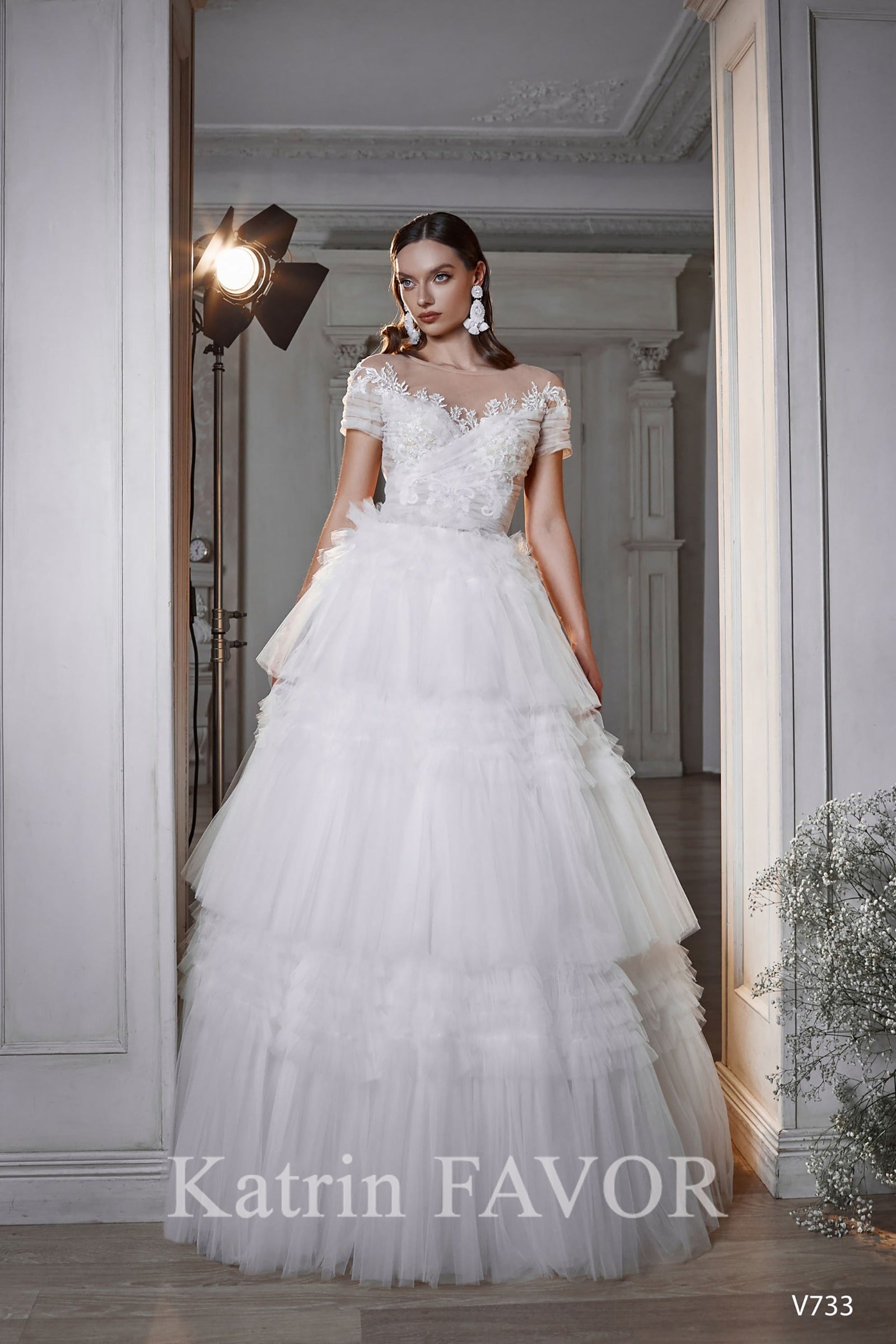 KatrinFAVORboutique-Tiered fairy wedding dress