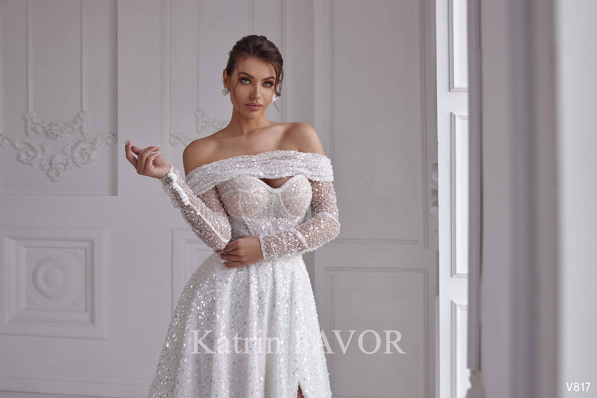 Unique 2 in 1 bustier corset wedding dress – Katrin FAVOR boutique