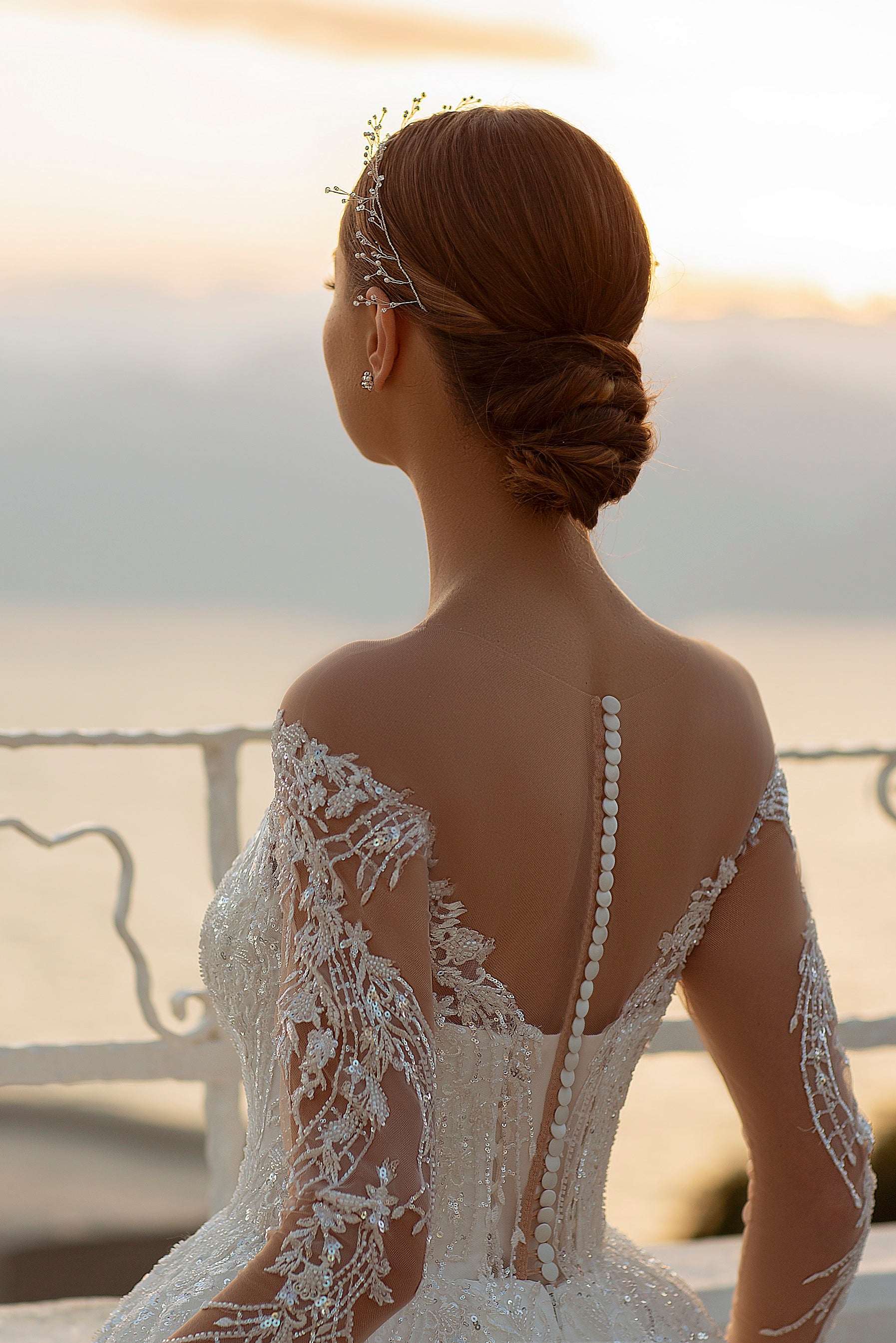 Puffy wedding dress with lace sleeves | Bridal couture | KatrinFAVOR Katrin FAVOR boutique Puffy wedding dress with lace sleeves | Bridal couture | KatrinFAVOR Katrin FAVOR boutique