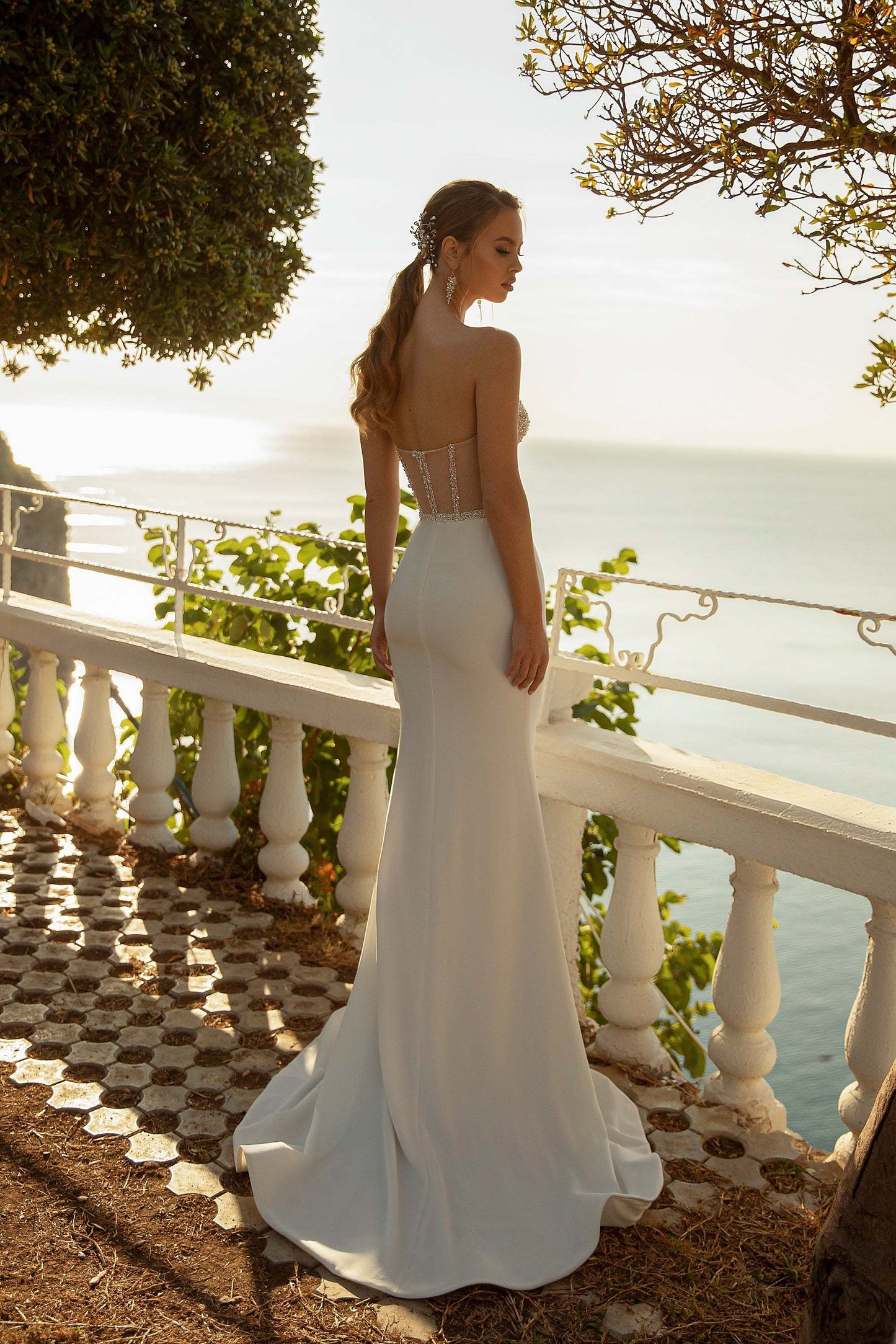 KatrinFAVORboutique-Wedding gown see through Most revealing wedding gowns