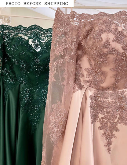 Off the shoulder alternative wedding dress
