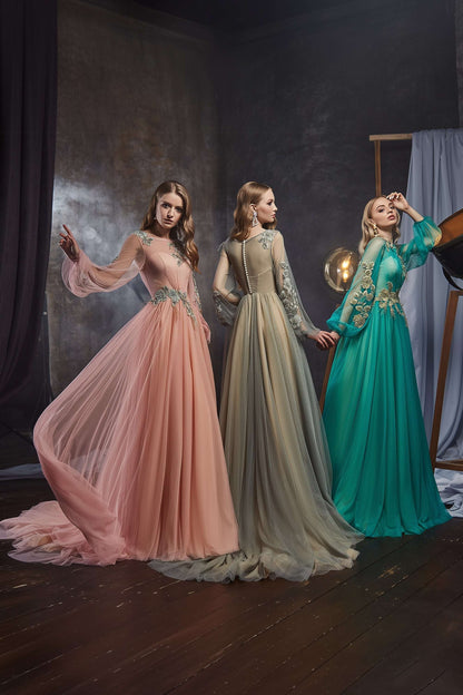 Mother of the bride dress | Long modest evening dresses