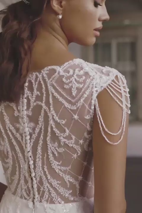 KatrinFAVORboutique-Luxury lace sheath wedding dress