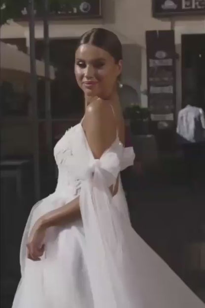 KatrinFAVORboutique-Fairy a-line tulle wedding dress